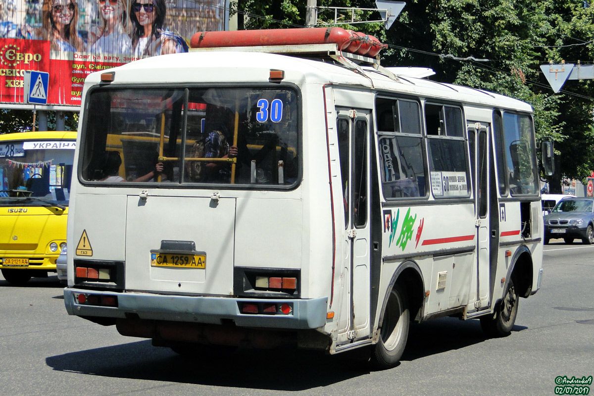 Черкасская область, ПАЗ-32054 № CA 1259 AA