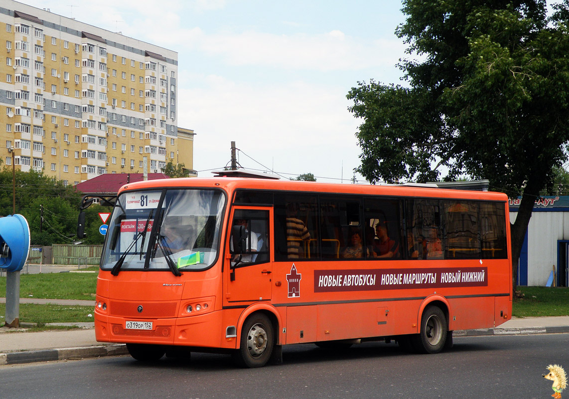 Нижегородская область, ПАЗ-320414-05 "Вектор" № О 319 ОР 152