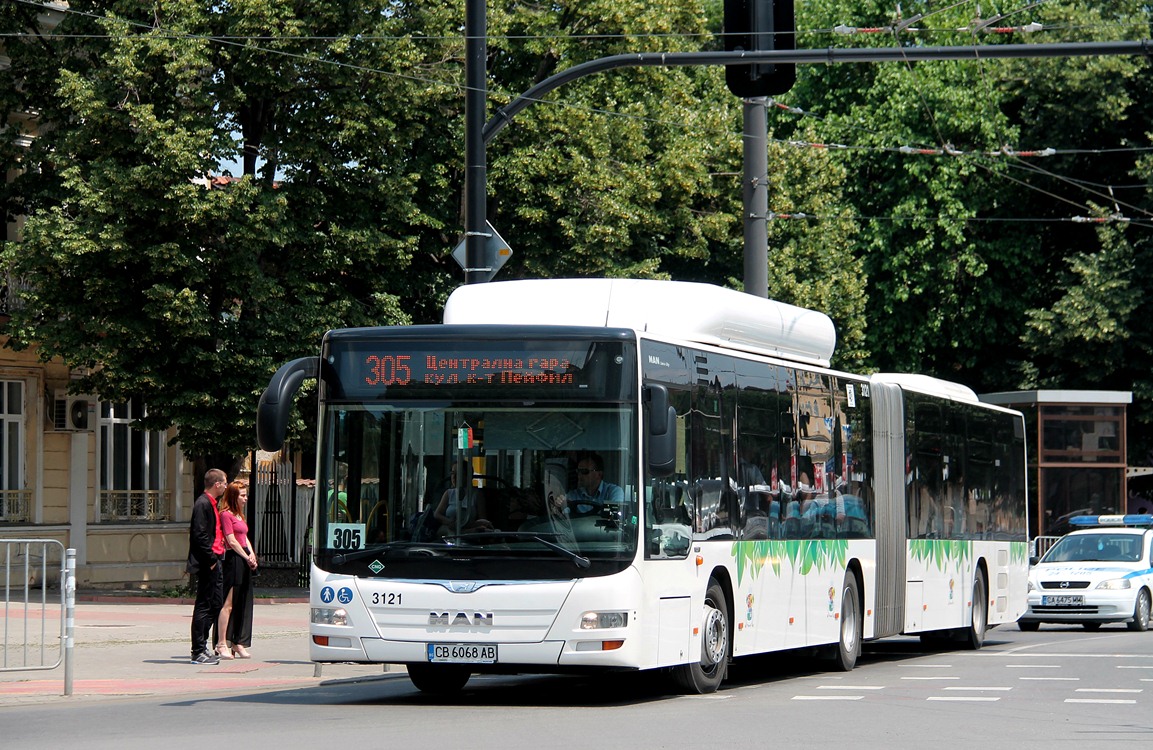 Болгария, MAN A23 Lion's City G NG313 CNG № 3121