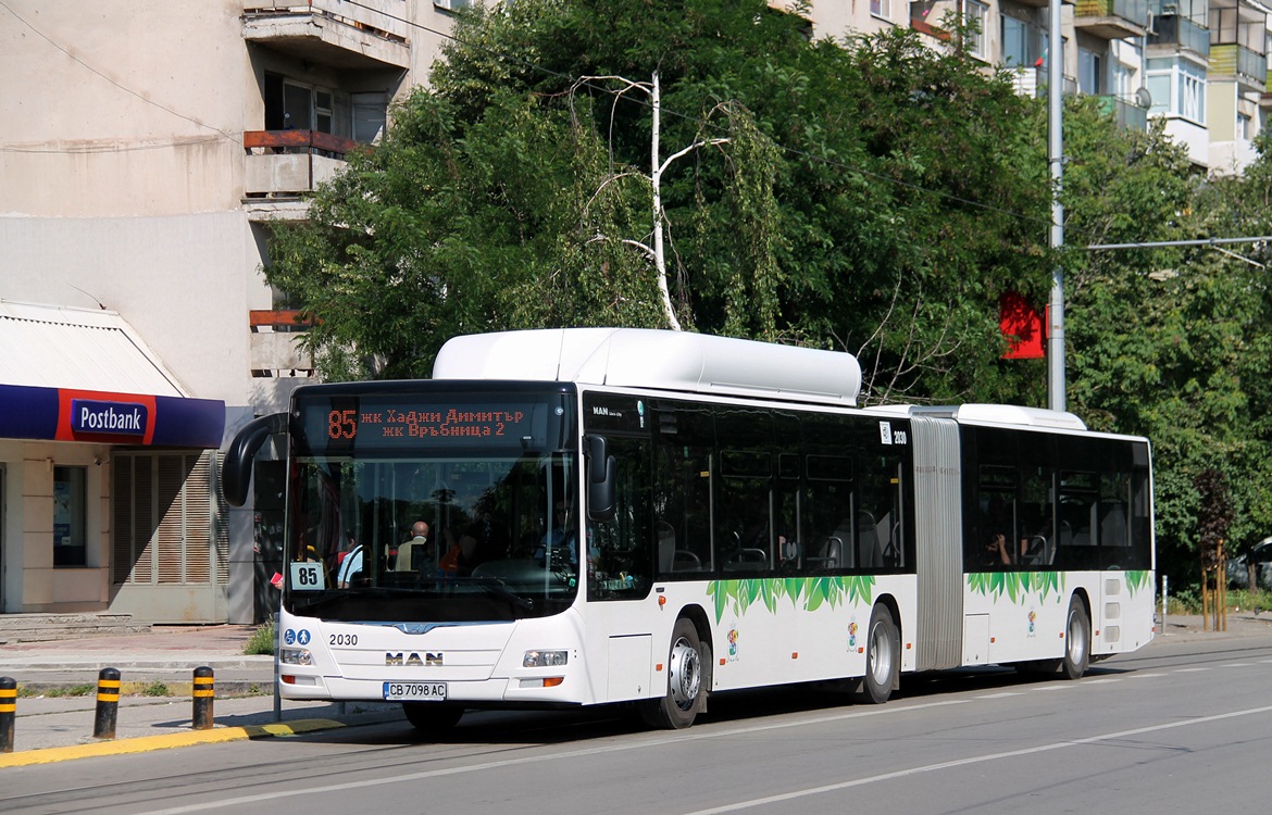 Болгария, MAN A23 Lion's City G NG313 CNG № 2030