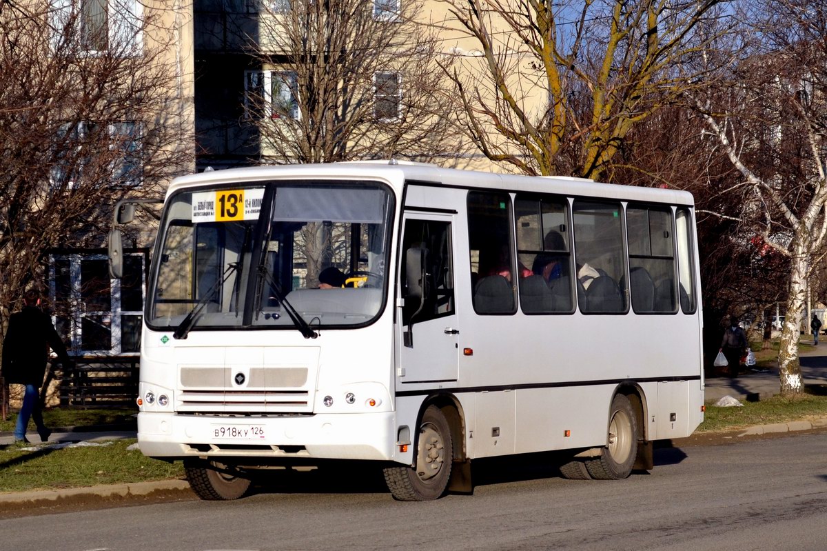 Ставропольский край, ПАЗ-320302-11 № В 918 КУ 126