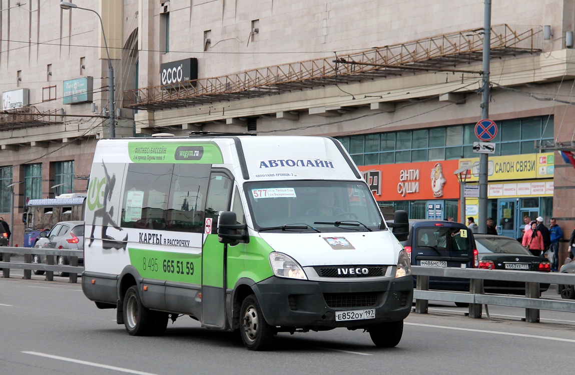 Москва, Нижегородец-2227UU (IVECO Daily) № Е 852 ОУ 197