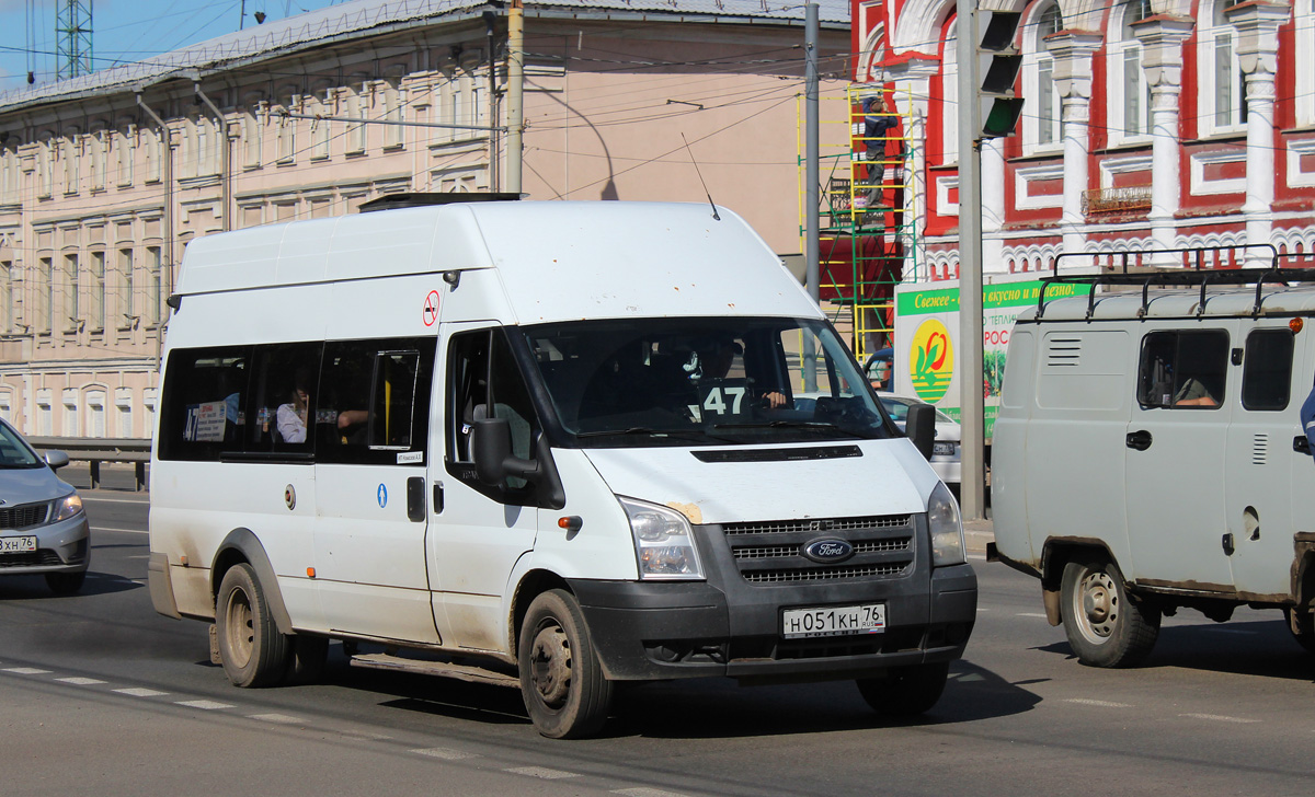 Ярославская область, Нижегородец-222708  (Ford Transit) № Н 051 КН 76