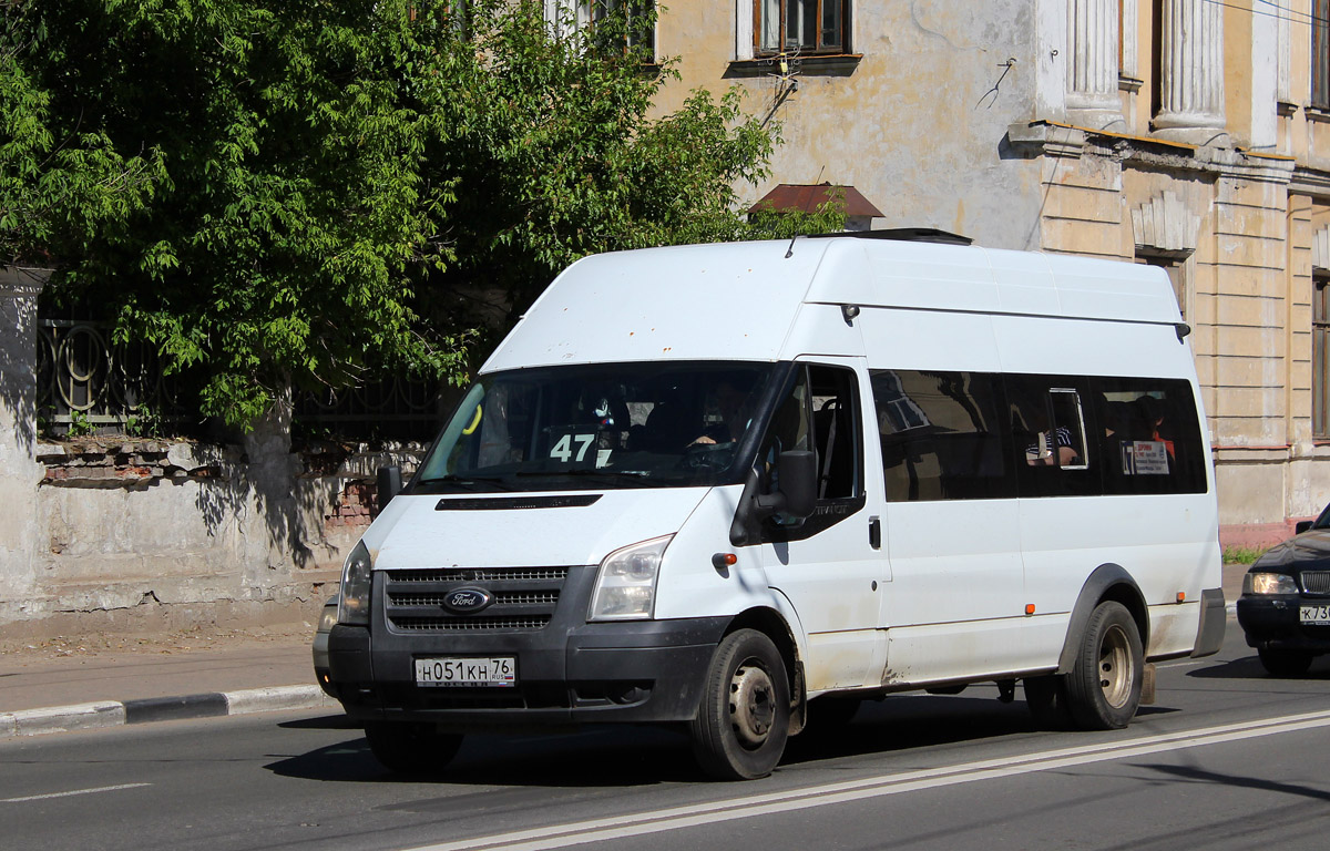 Ярославская область, Нижегородец-222708  (Ford Transit) № Н 051 КН 76