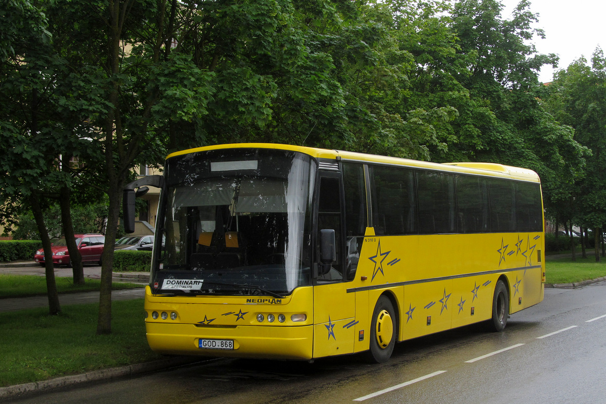 Литва, Neoplan N316Ü Euroliner № GOD 868