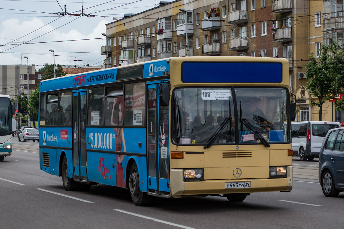 Калининградская область, Mercedes-Benz O405 № Р 965 ТО 39