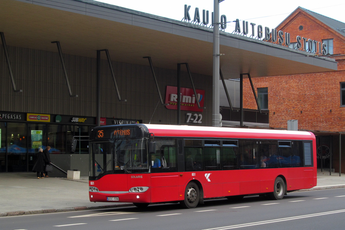 Литва, Solaris Urbino II 12 № 651