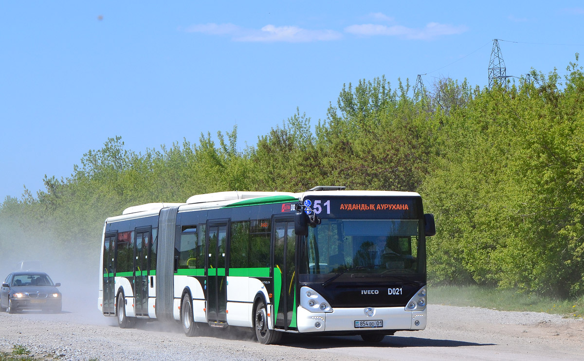 Астана, Irisbus Citelis 18M № D021 — Фото — Автобусный транспорт