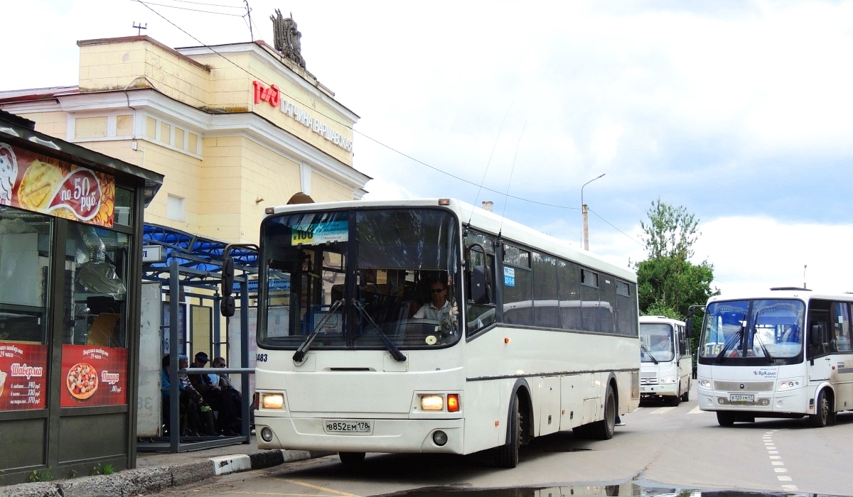 Ленинградская область, ЛиАЗ-5256.58 № 3483