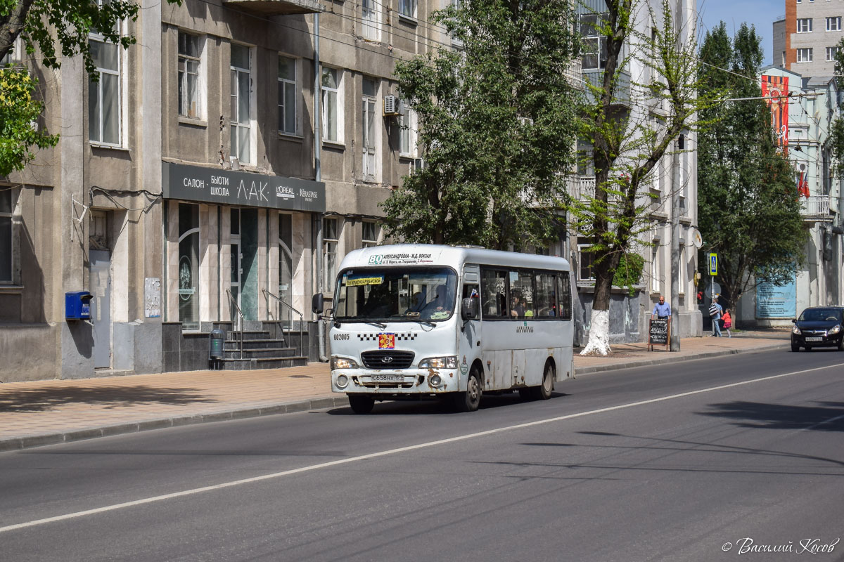 Ростовская область, Hyundai County LWB C09 (ТагАЗ) № 002005