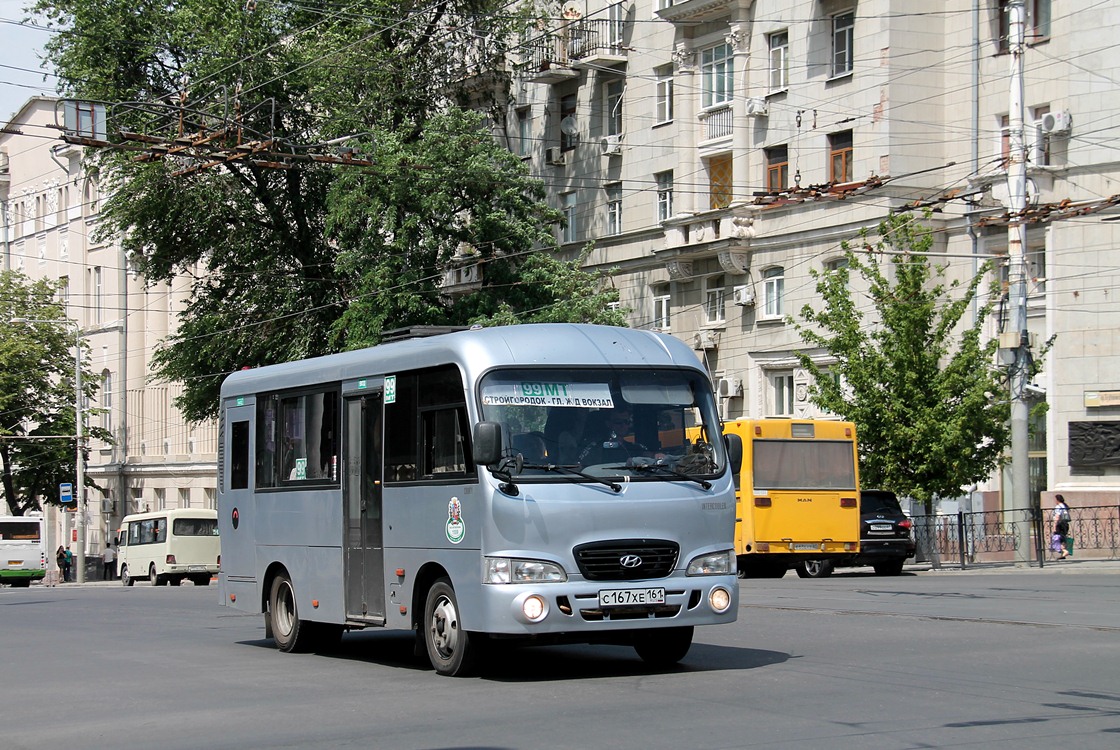 Ростовская область, Hyundai County SWB C08 (ТагАЗ) № С 167 ХЕ 161