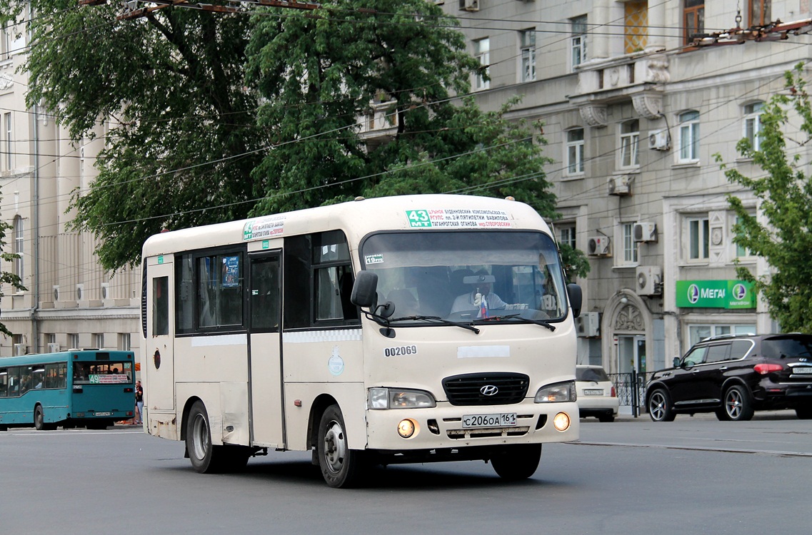 Ростовская область, Hyundai County SWB C08 (РЗГА) № 002069