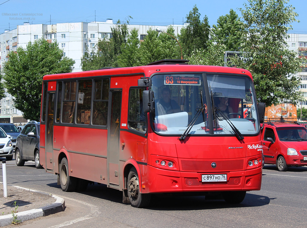 Ярославская область, ПАЗ-320412-04 "Вектор" № С 897 НО 76