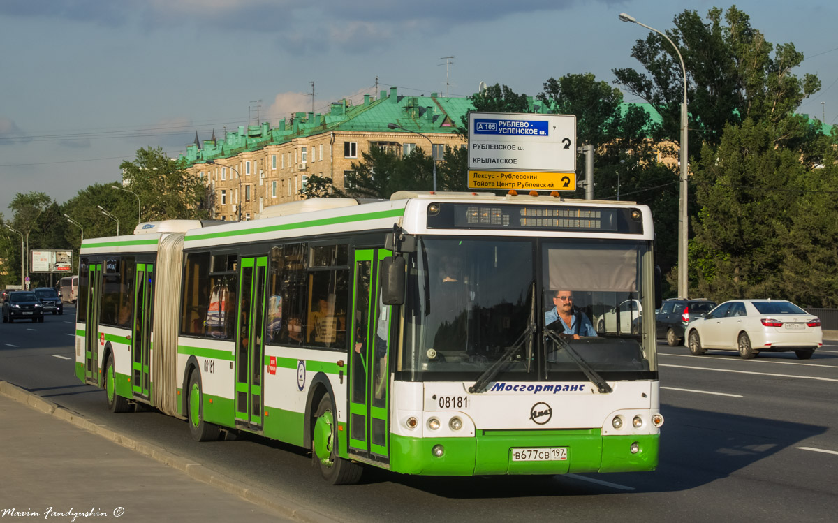 Москва, ЛиАЗ-6213.21 № 08181