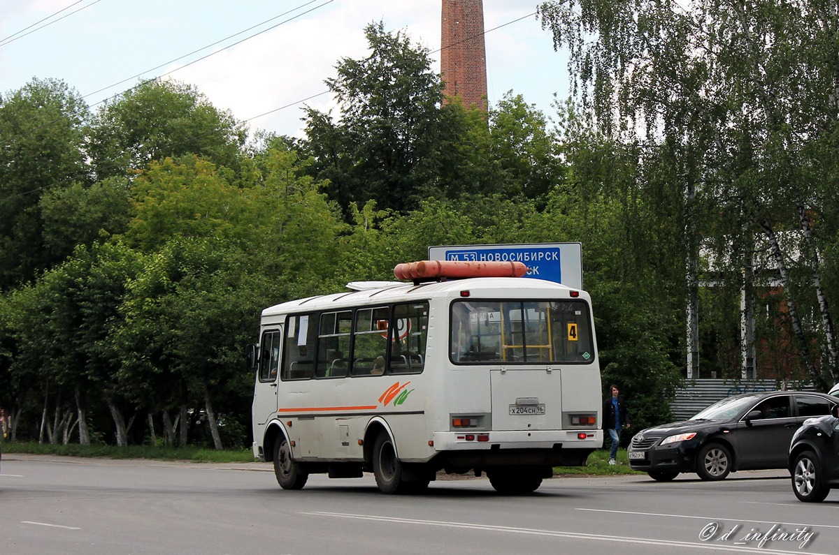 Томская область, ПАЗ-32054 № Х 204 СН 96