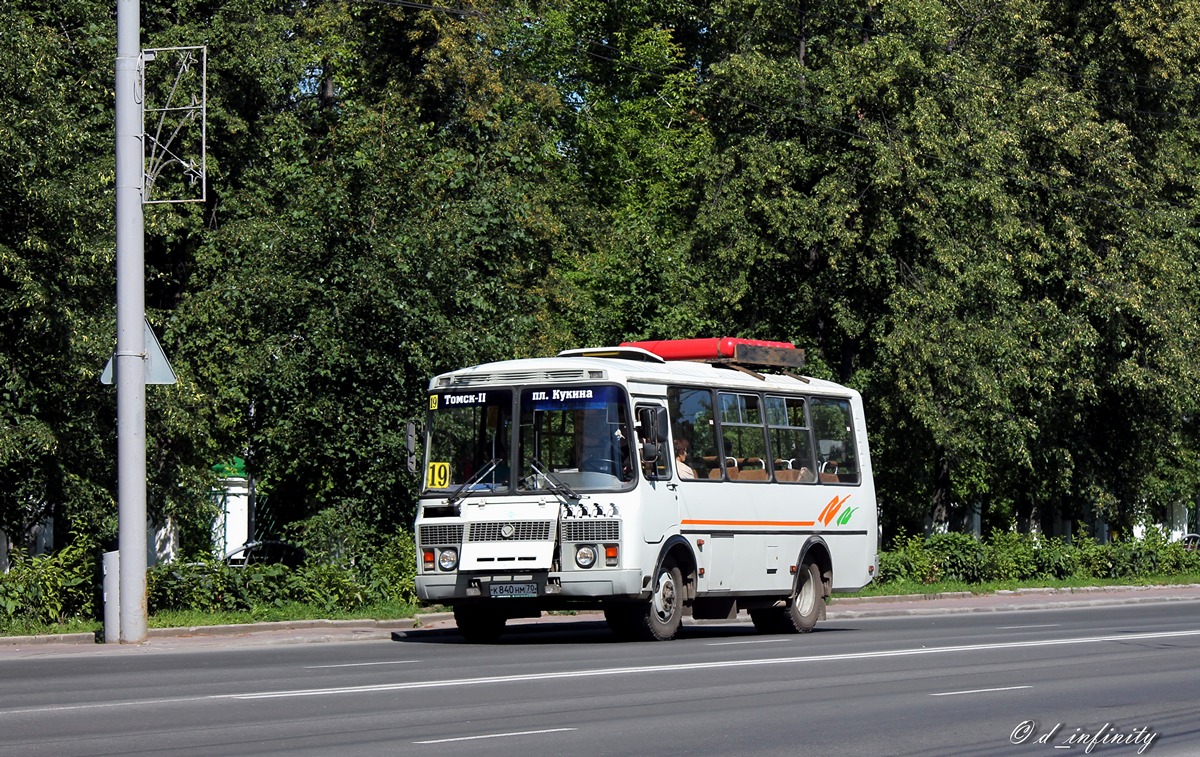 Томская область, ПАЗ-32054 № К 840 НМ 70