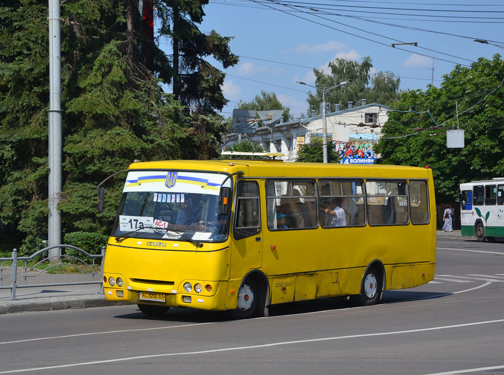 Volinskaya region, Bogdan A09201 (LuAZ) # AC 0200 AA