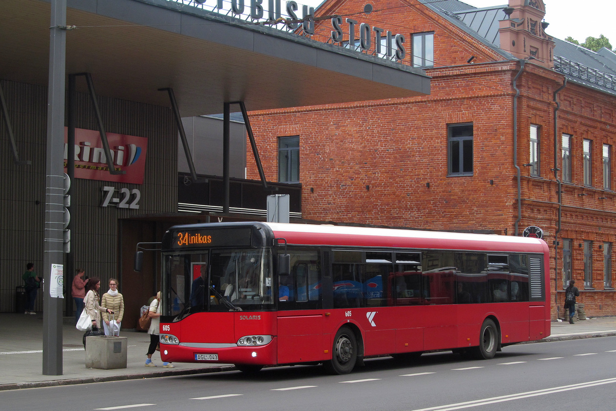 Литва, Solaris Urbino II 12 № 605