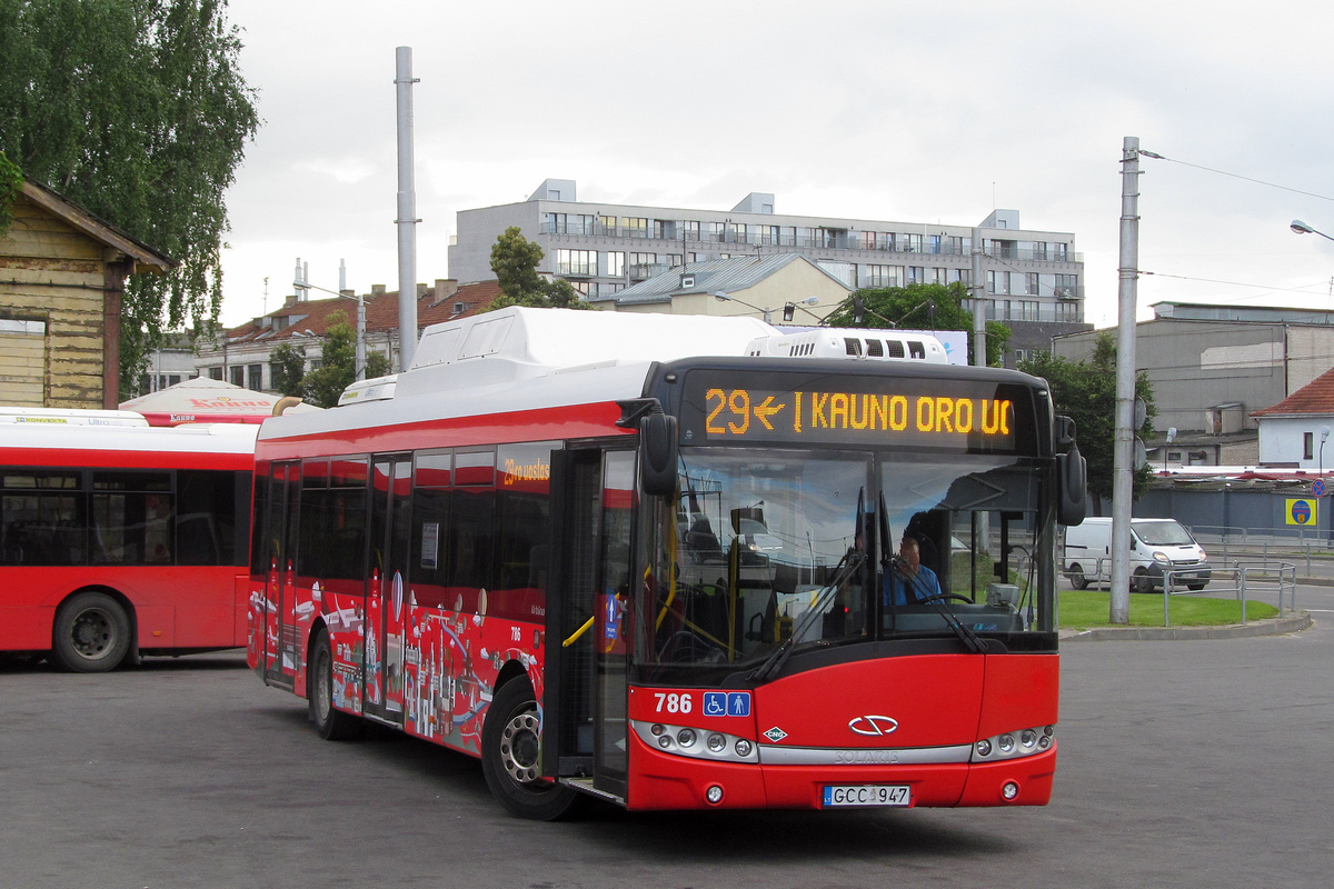 Литва, Solaris Urbino III 12 CNG № 786