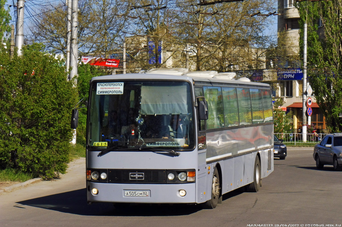 Республика Крым, Van Hool T815 Alizée № А 505 СМ 82 — Фото — Автобусный  транспорт