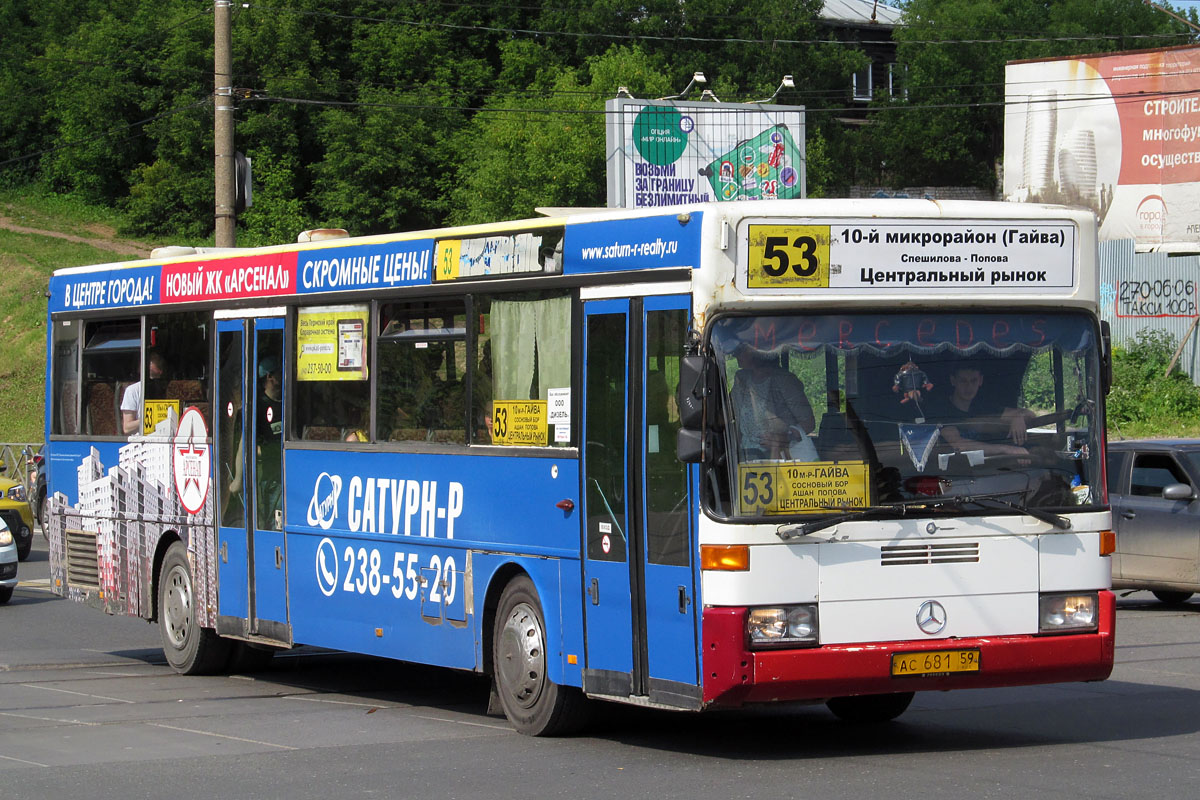 Пермский край, Mercedes-Benz O405 № АС 681 59