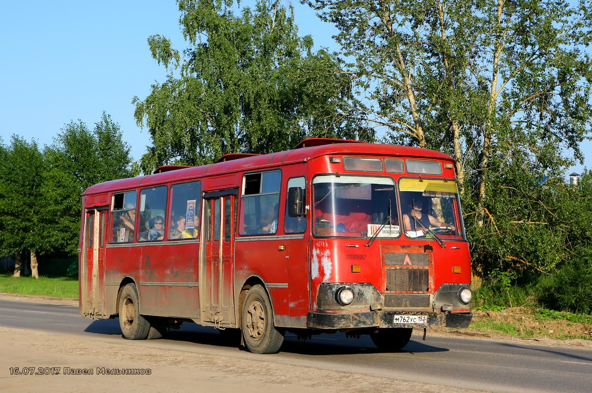 Нижегородская область, ЛиАЗ-677М № М 762 УС 152