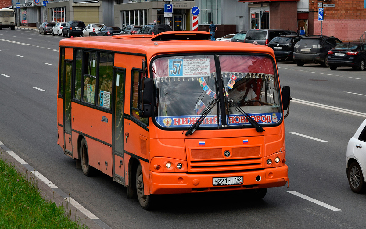 Нижегородская область, ПАЗ-320402-05 № М 221 МН 152