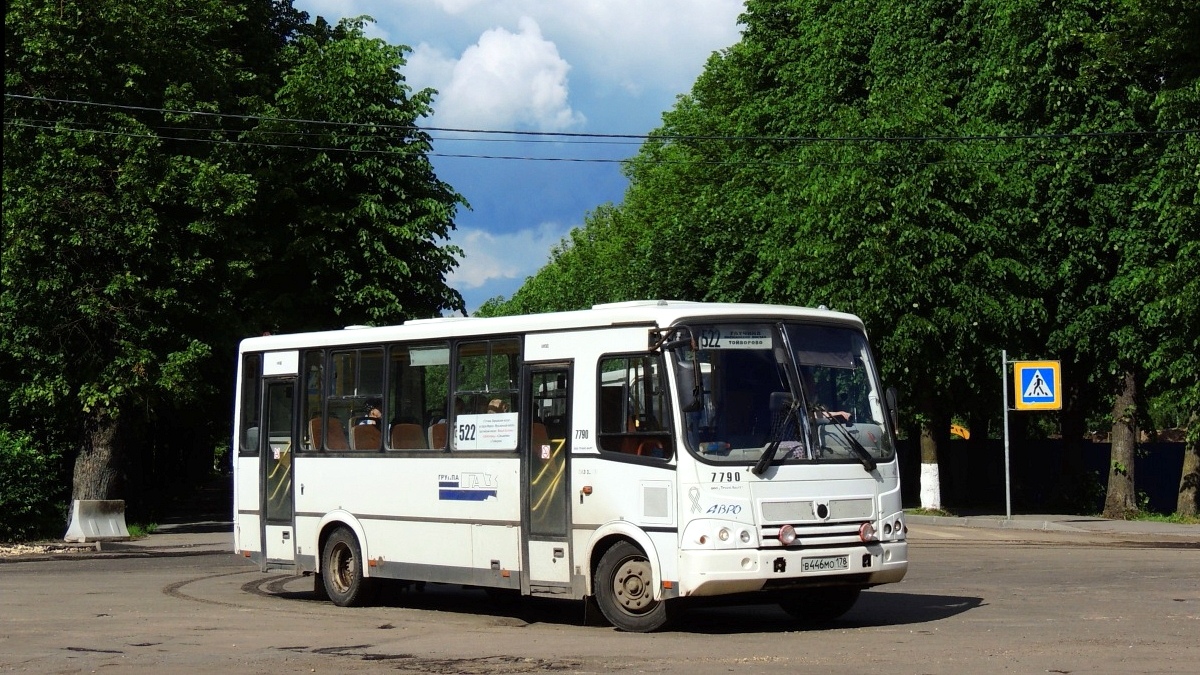 Ленинградская область, ПАЗ-320412-05 № 7790