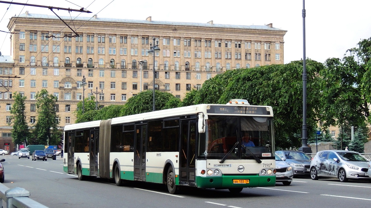 Санкт-Петербург, ЛиАЗ-6213.20 № 7190