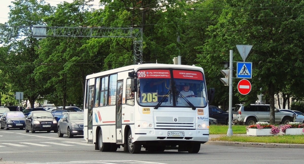 Санкт-Петербург, ПАЗ-320402-05 № В 384 ХН 178