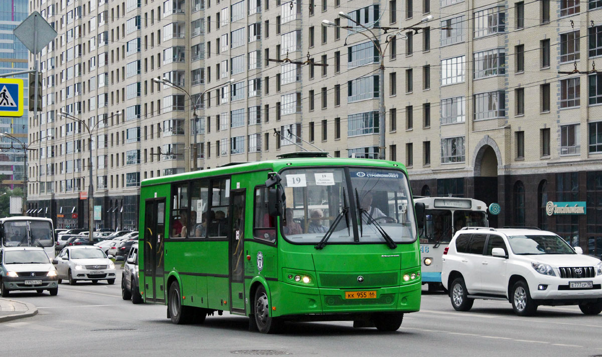 Свердловская область, ПАЗ-320414-04 "Вектор" (1-2) № КК 955 66