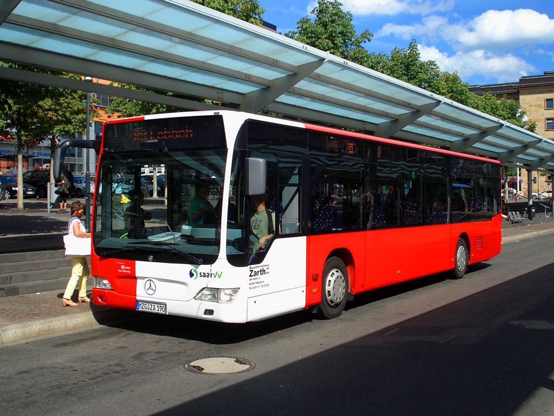 Саар, Mercedes-Benz O530Ü Citaro facelift Ü № MZG-ZA 190