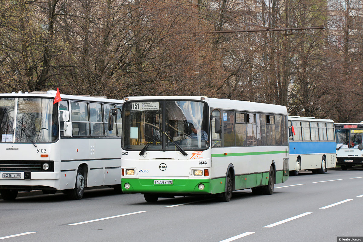 Санкт-Петербург, ЛиАЗ-5293.53 № 3583