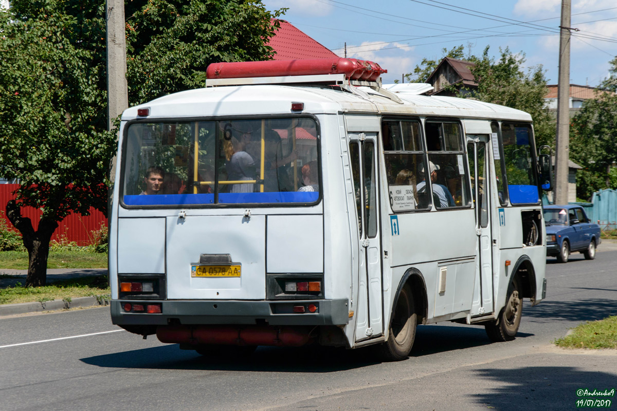 Čerkasská oblast, PAZ-32054 č. А01