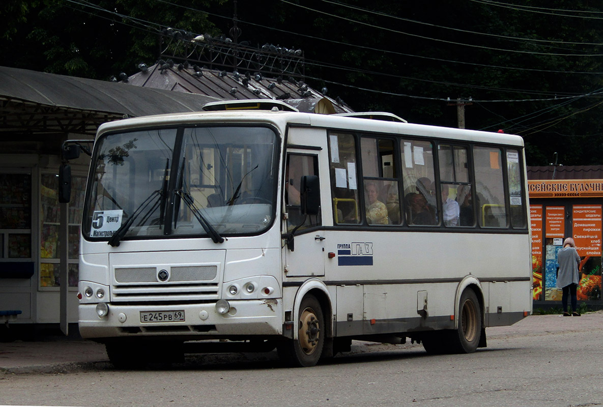 Тверская область, ПАЗ-320412-05 № Е 245 РВ 69