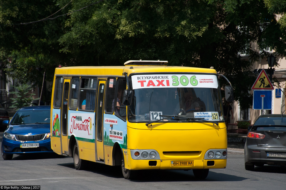 Одесская область, Богдан А09201 № BH 3988 AA