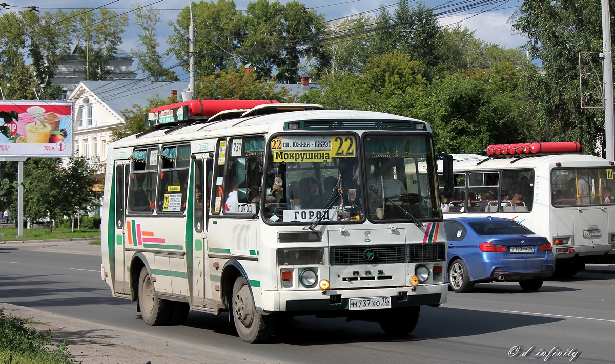 Томская область, ПАЗ-32054 № М 737 ХО 70