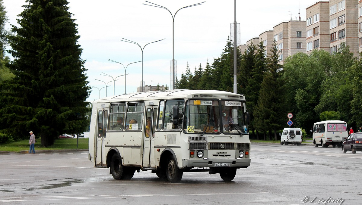 Томская область, ПАЗ-32054 № К 713 ЕО 70