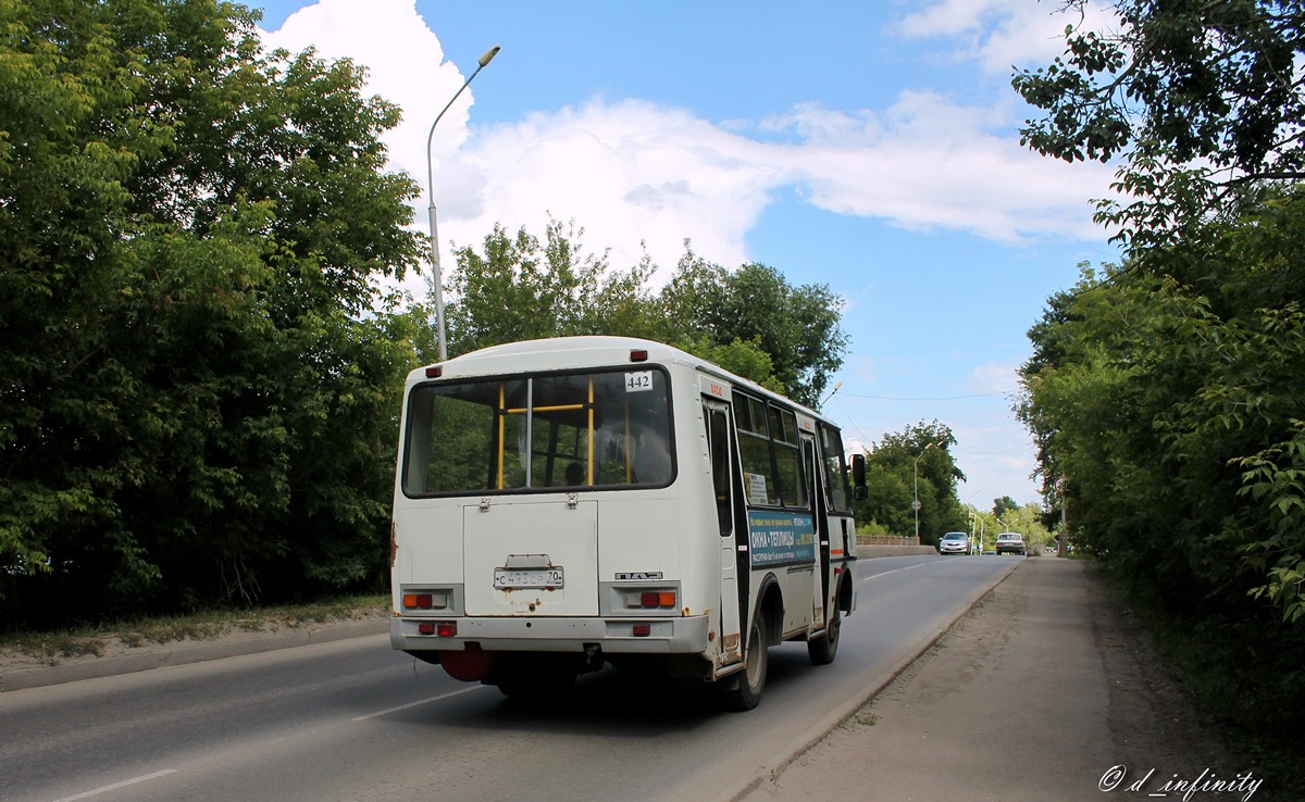 Томская область, ПАЗ-32054 № С 493 СР 70