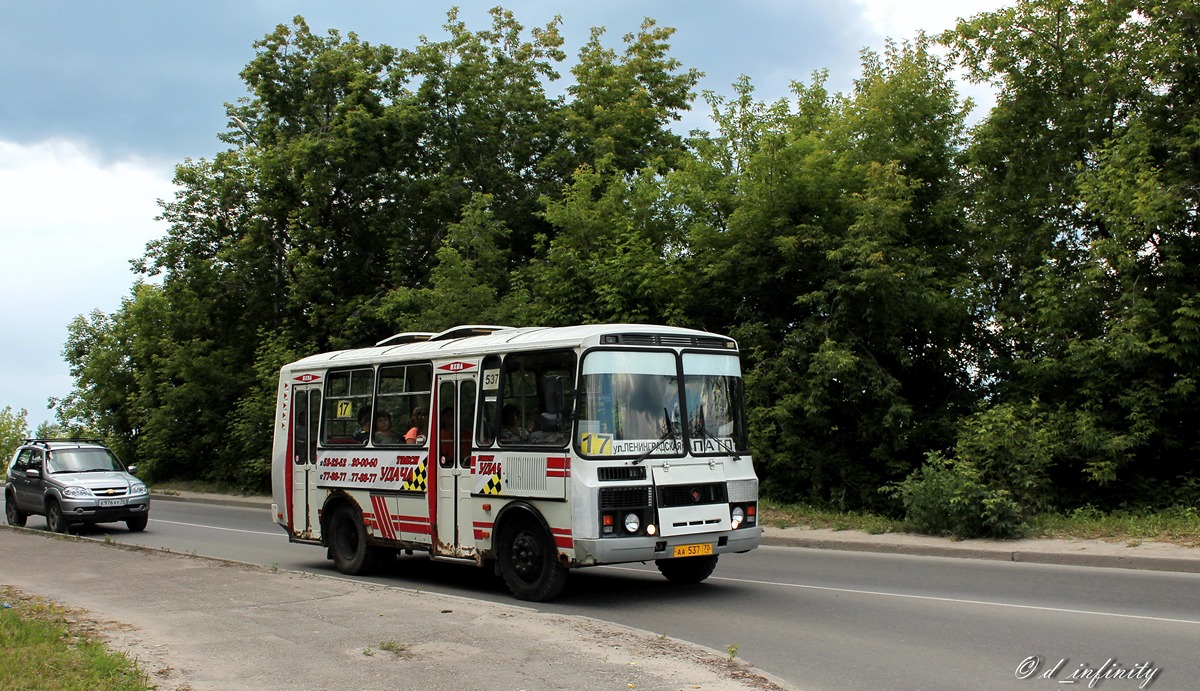 Томская область, ПАЗ-32054 № АА 537 70