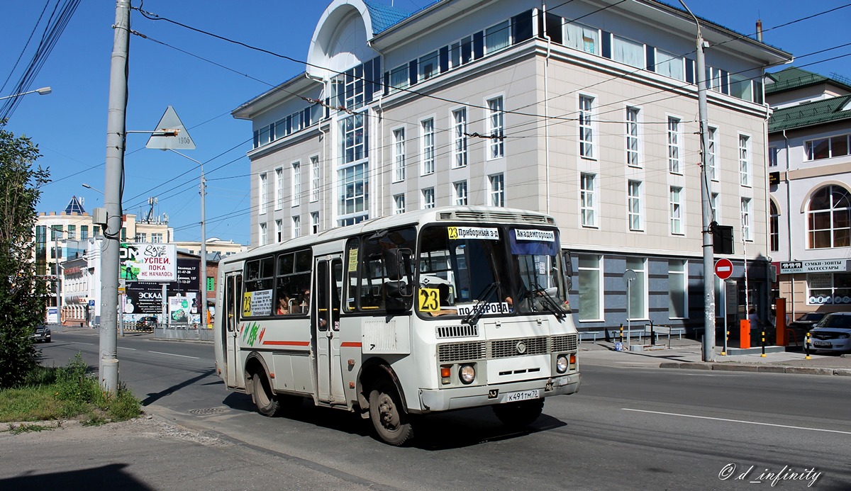 Томская область, ПАЗ-32054 № К 491 ТМ 70