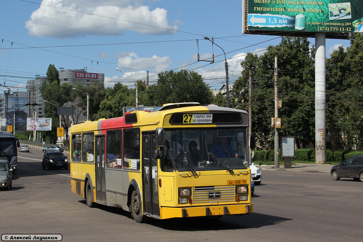 Voronezh region, Van Hool A120/50 # АК 458 36 — Φωτογραφία — Μεταφορά με  λεωφορείο