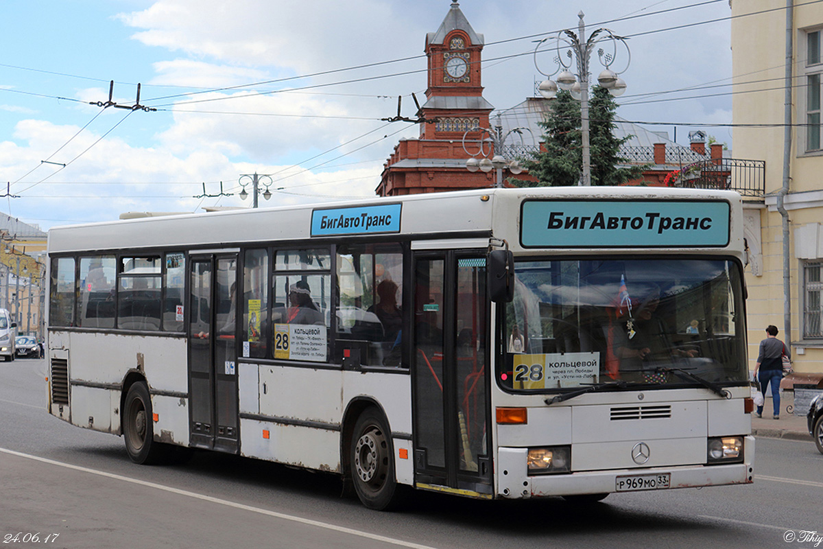 Владимирская область, Mercedes-Benz O405N2 № Р 969 МО 33