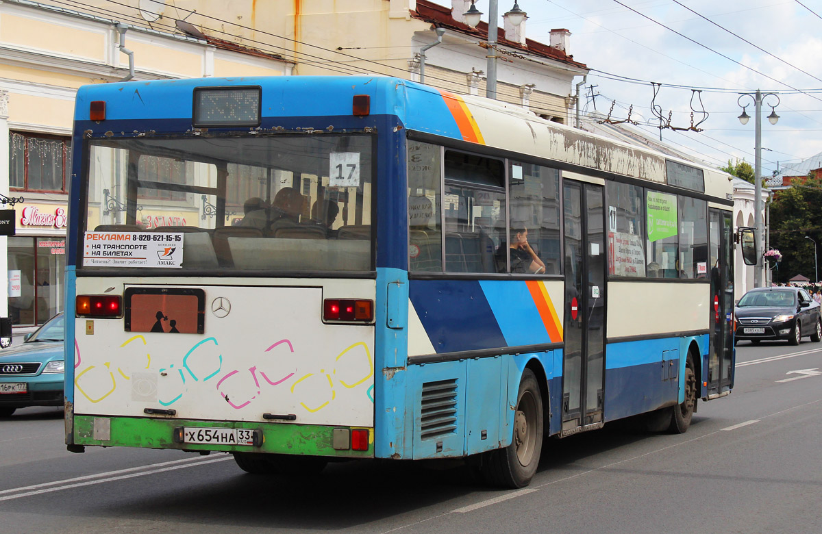 Владимирская область, Mercedes-Benz O405 № Х 654 НА 33