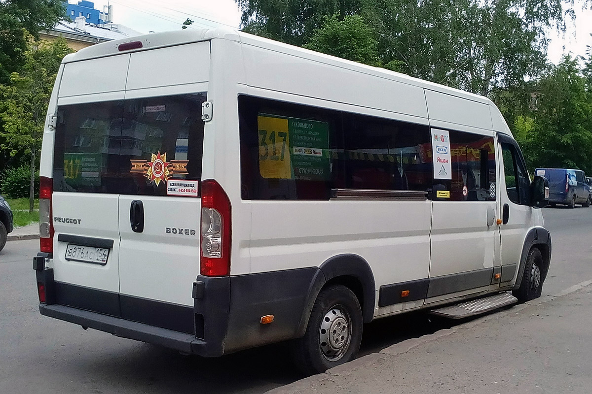 Новосибирская область, Нижегородец-2227SK (Peugeot Boxer) № В 876 АС 154