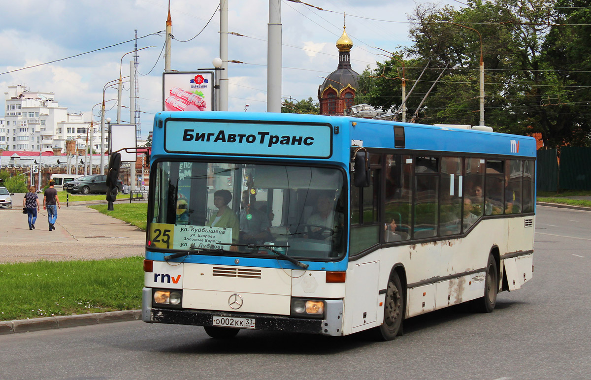 Владимирская область, Mercedes-Benz O405N2 № О 002 КК 33