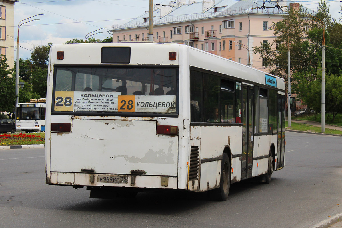 Владимирская область, Mercedes-Benz O405N2 № Р 969 МО 33