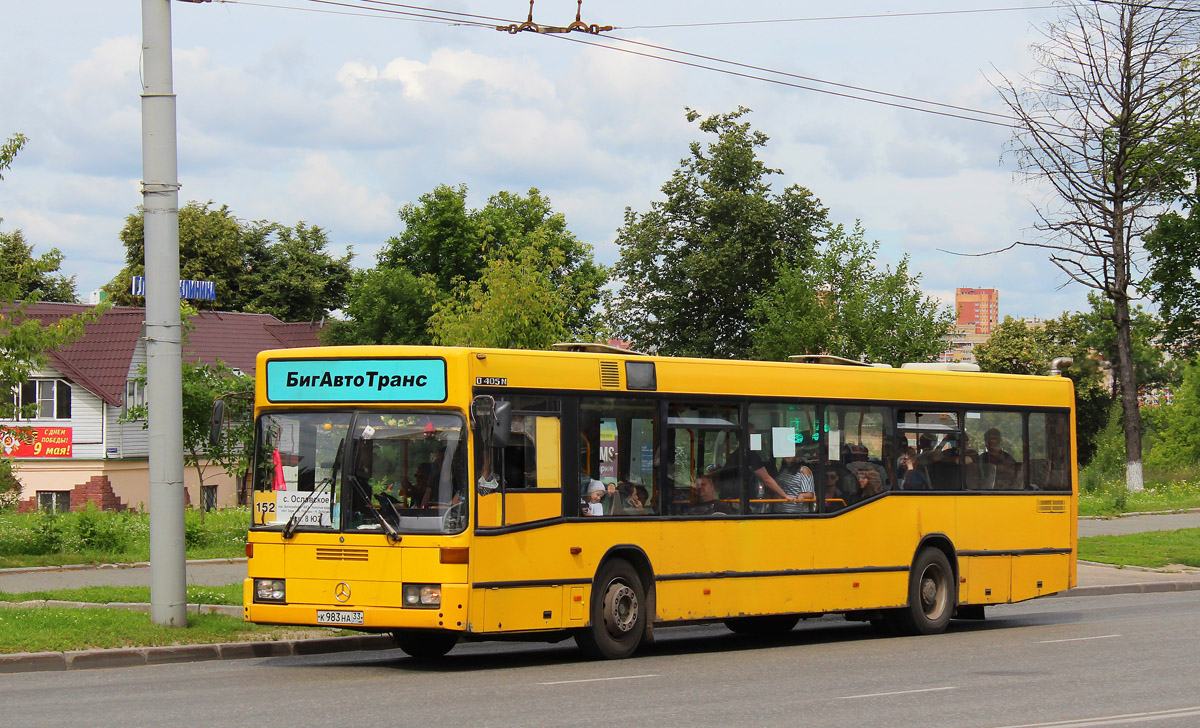 Владимирская область, Mercedes-Benz O405N2 № К 983 НА 33