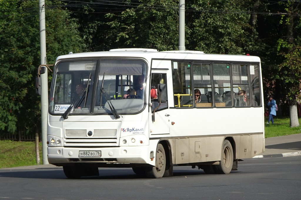 Ярославская область, ПАЗ-320402-05 № Н 882 ВО 76