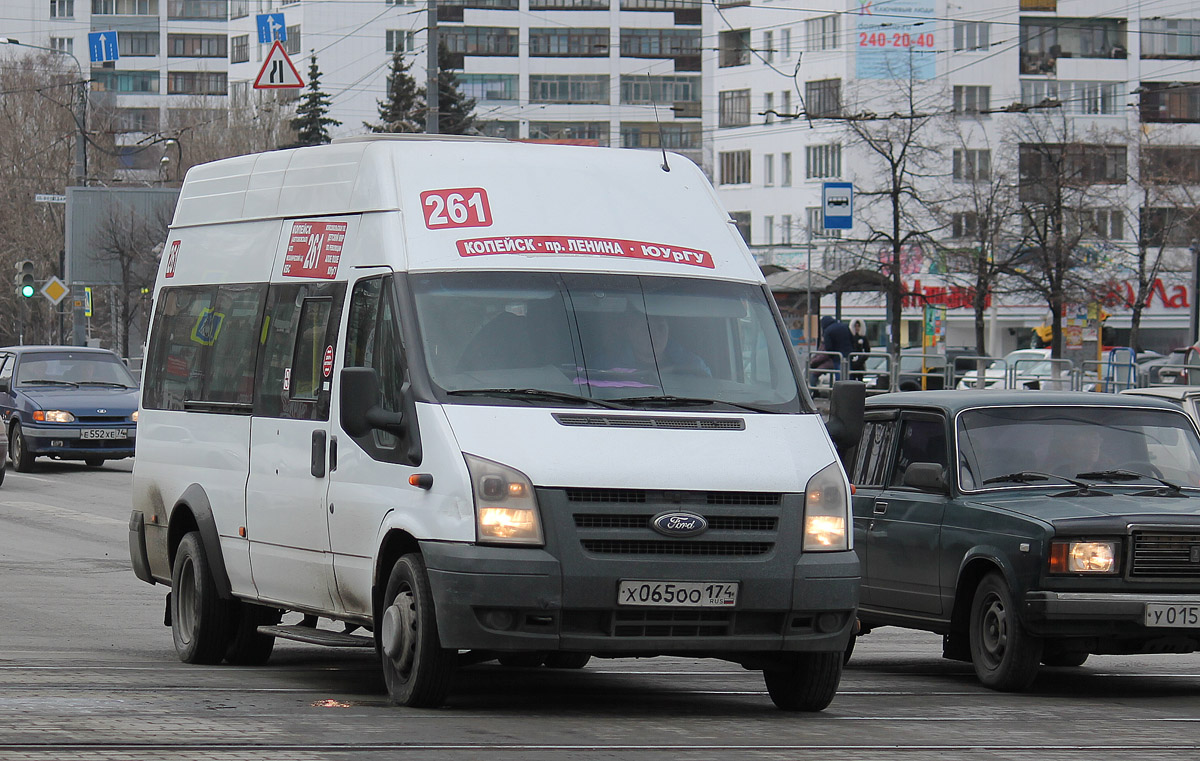 Челябинская область, Нижегородец-222702 (Ford Transit) № Х 065 ОО 174